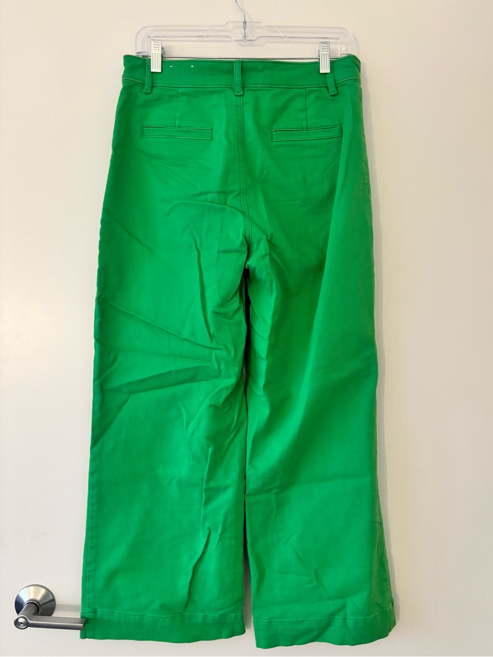 LOFT Kelly Green Wide Leg The Palmer Pants 8P - Picture 3 of 3